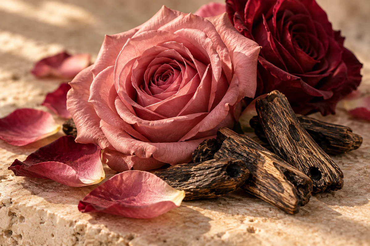 Univers olfactif Oud Rose